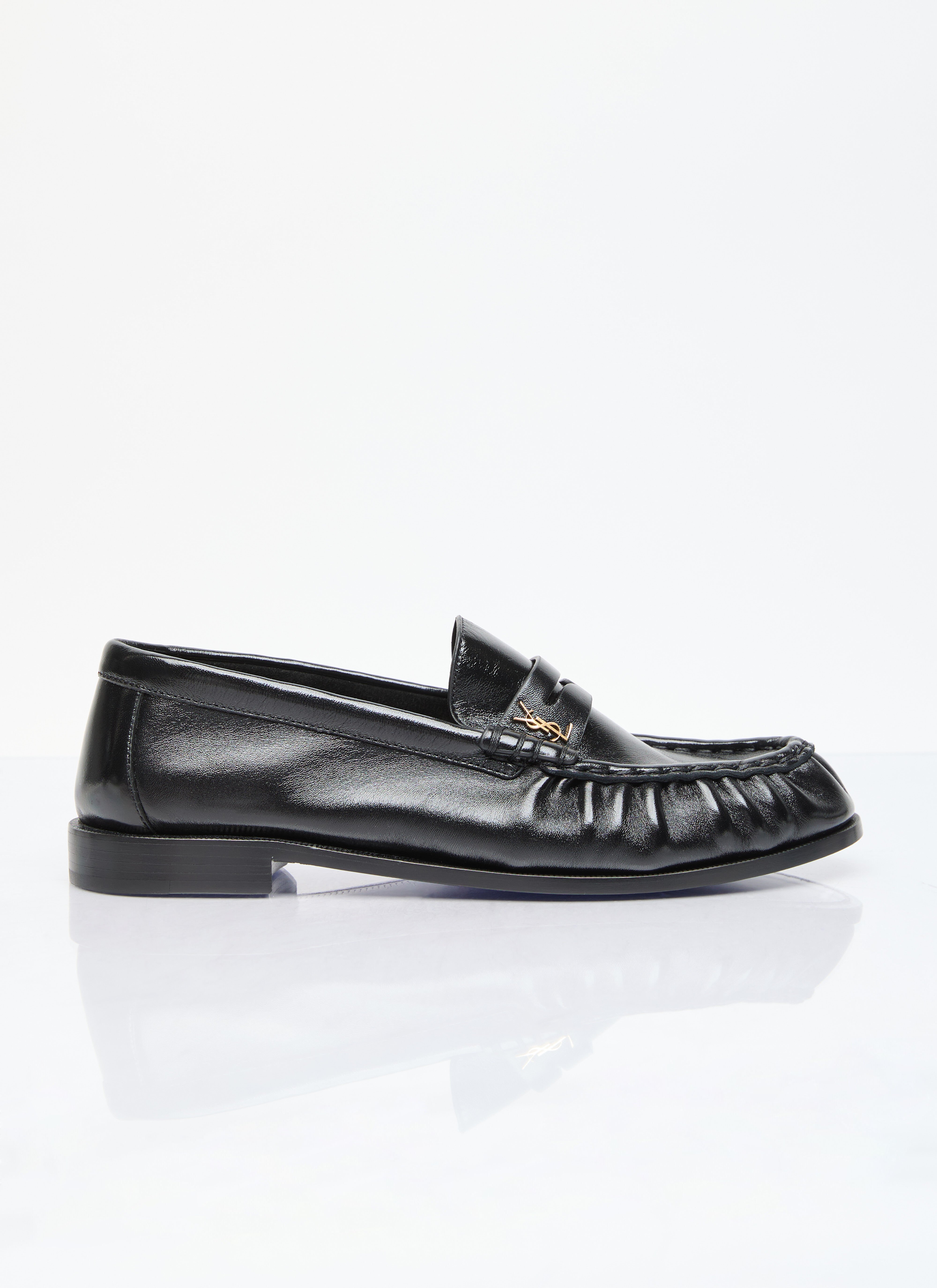 Saint Laurent Le Loafer 便士皮拖鞋  黑色 sla0156007