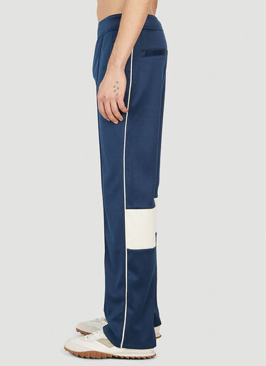 Wales Bonner Men's Logo Embroidery Track Pants in Blue