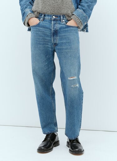 A.P.C. x JWA Tapered Distressed Jeans Blue apc0154009