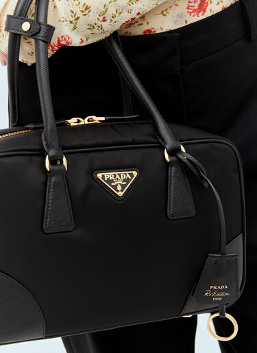 Prada Medium Re-Edition 1978 Handbag Black pra0258046