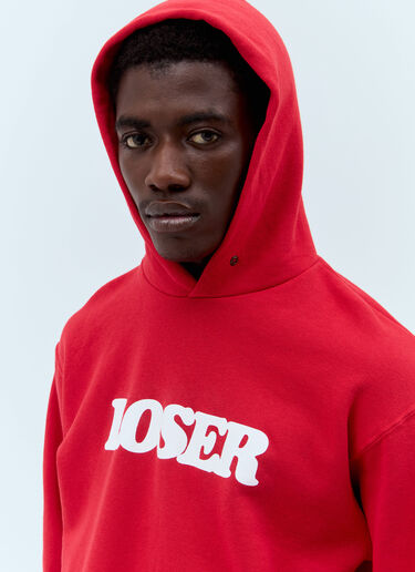 CONNIE COSTAS Loser Hooded Sweatshirt Red coc0158005