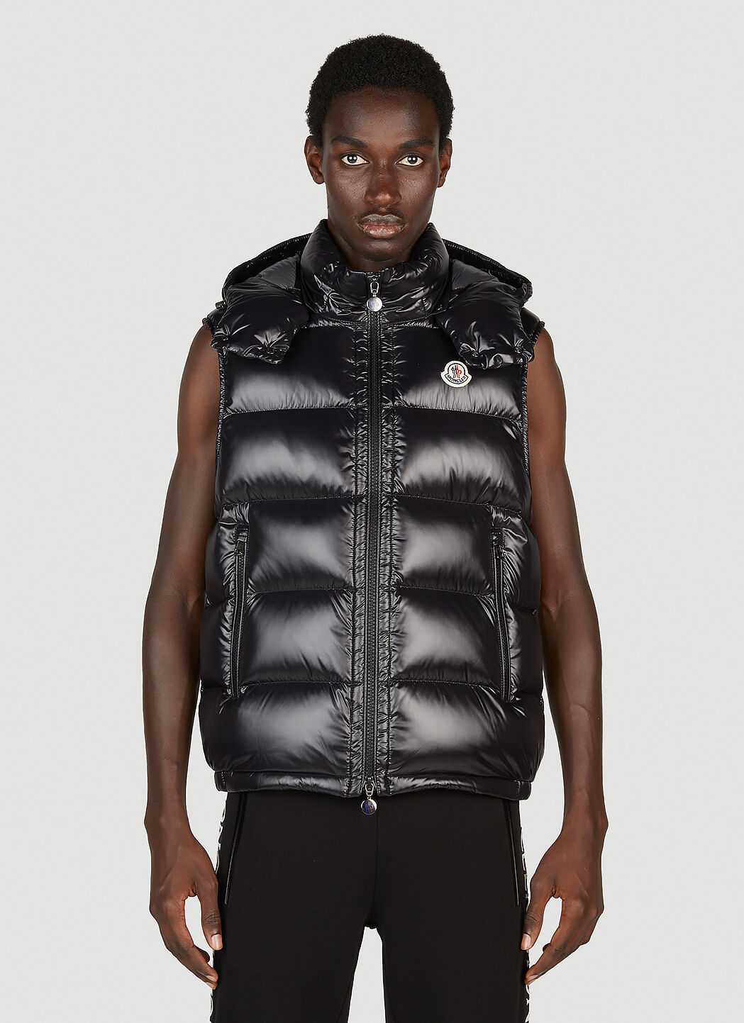 Moncler Bormes Gilet in Black | LN-CC®