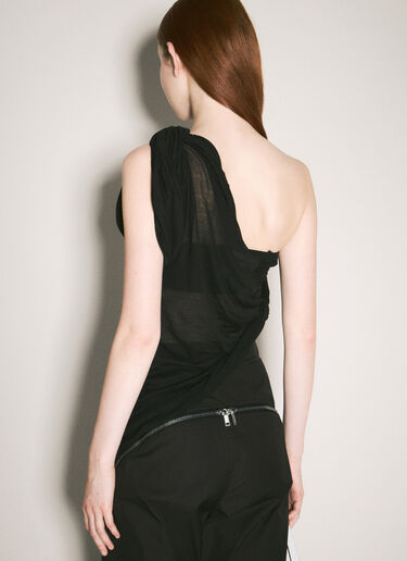 Rick Owens Twisted Top Black ric0257010