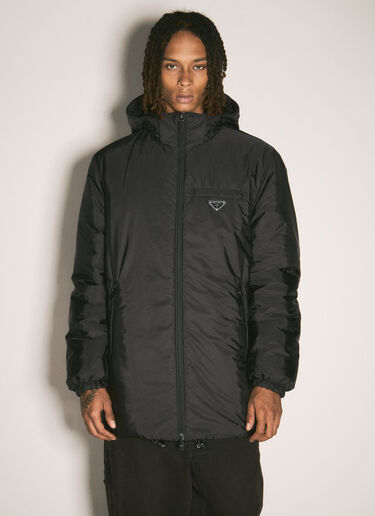 Prada Re-Nylon Down Jacket Black pra0158014