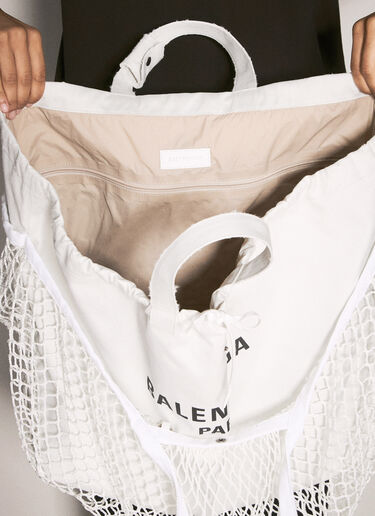 Balenciaga 24/7 Large Tote Bag White bal0257054