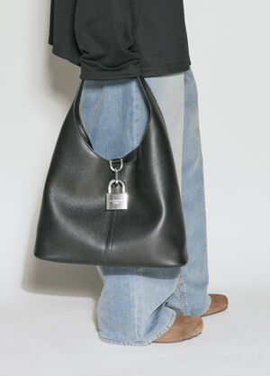 Balenciaga Locker Medium North-South Hobo Bag Grey bal0155050