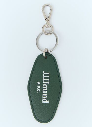 A.P.C. x JJJJound Hotel Keyring Green apc0157027