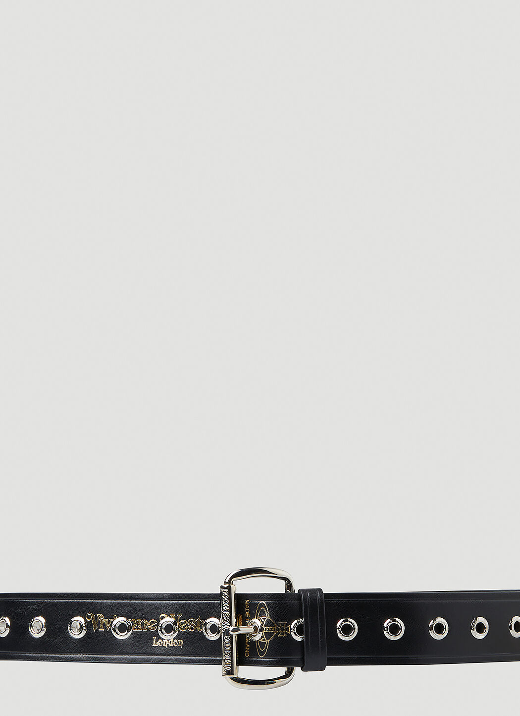 Vivienne Westwood Alex Leather Belt in Black | LN-CC®