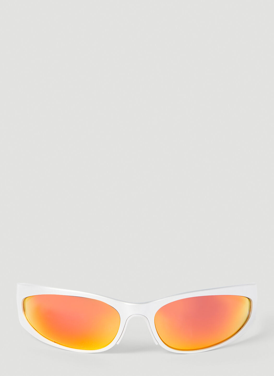 Balenciaga Reverse Xpander 2.0 Rectangle Sunglasses in Silver | LN-CC®