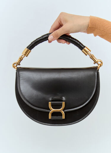 Chloé Marcie Chain Flap Bag Black chl0257025