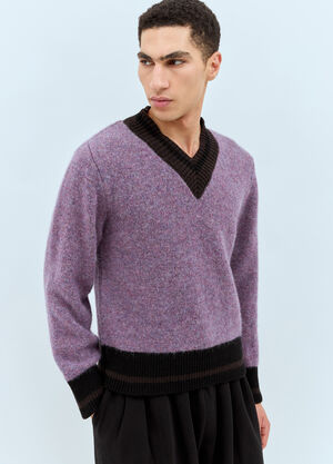 Dries Van Noten Moon Sweater Dark Brown dvn0158018