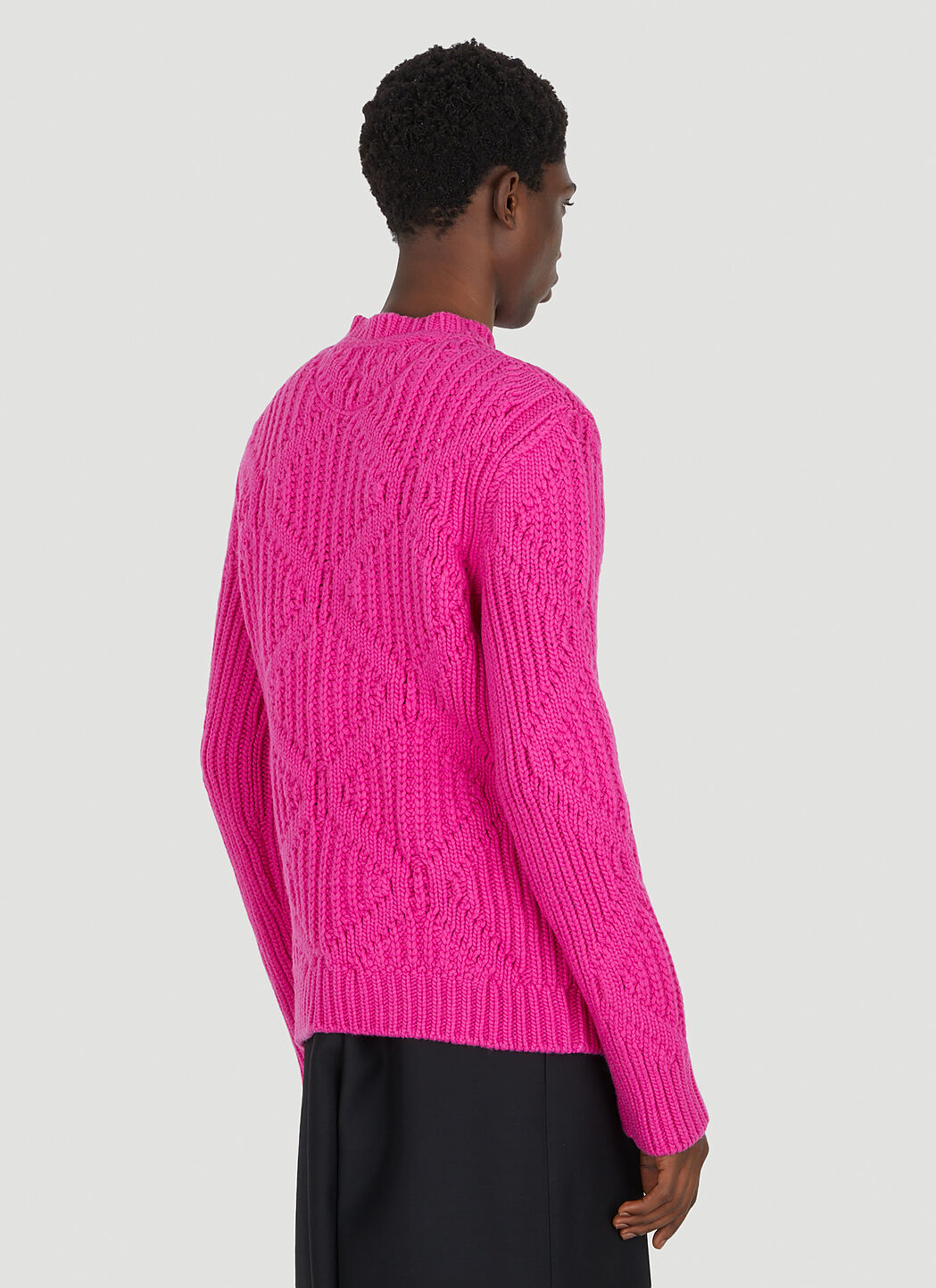 Geometric Motif Sweater