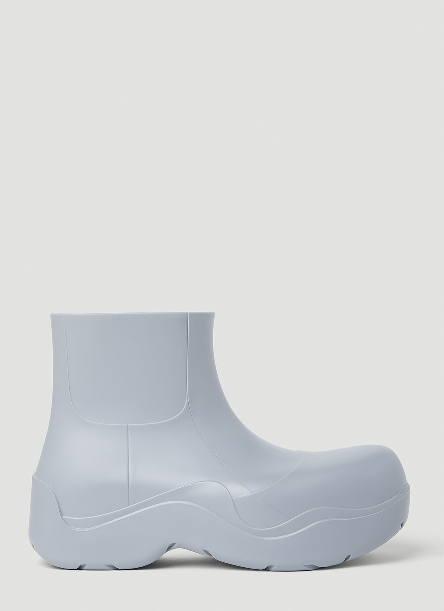 Shop Bottega Veneta Puddle Boots In Grey