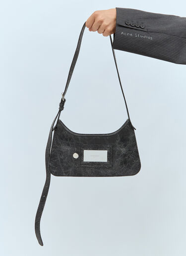 Acne Studios Platt Mini Shoulder Bag Black acn0357005