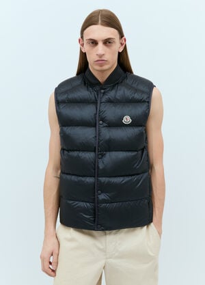 Stone Island Serot Down Gilet 그린 sto0156013