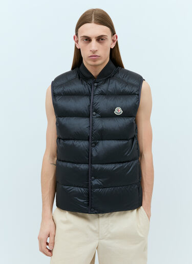 Moncler Serot Down Gilet Navy mon0158007