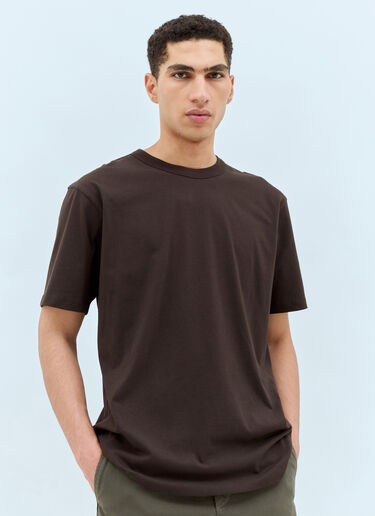 Dries Van Noten ハートTシャツ ダークブラウン dvn0158018