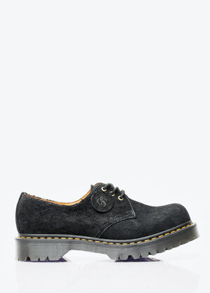 Prada 1461 Bex Grand Canyon Suede Lace-Up Shoes Black pra0154010
