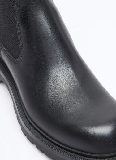 Gucci Web Chelsea Boots Black guc0157038