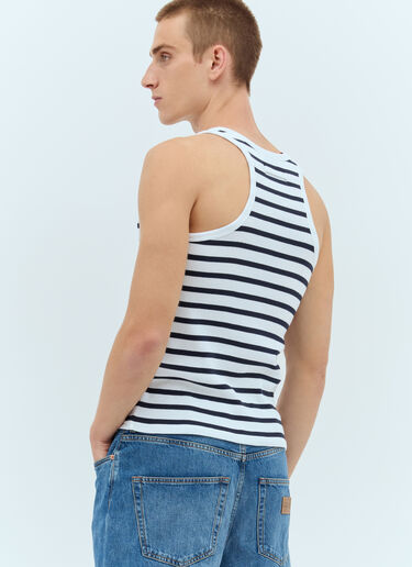 Jean Paul Gaultier Mariniere Tank Top White jpg0157008