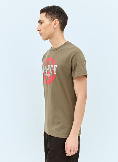 Nancy No Gods, No Masters T-Shirt Khaki ncy0155004