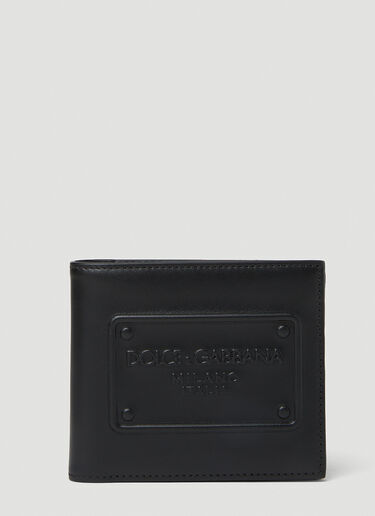 Dolce & Gabbana 로고 엠보싱 지갑 블랙 dol0151023