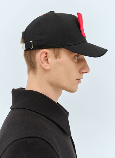 Walter Van Beirendonck Boom W Baseball Cap Black wlt0158019