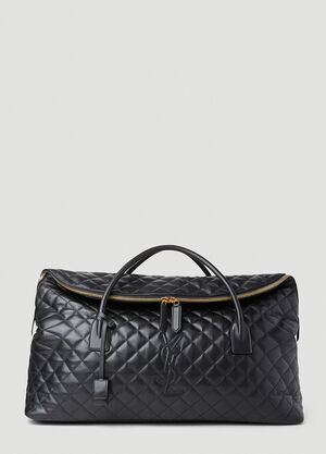 Saint Laurent Quilted Duffle Bag Blue sla0253036