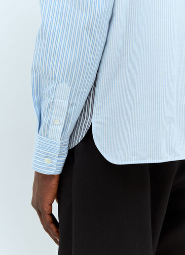 A.P.C. Erwann Striped Shirt Blue apc0157002