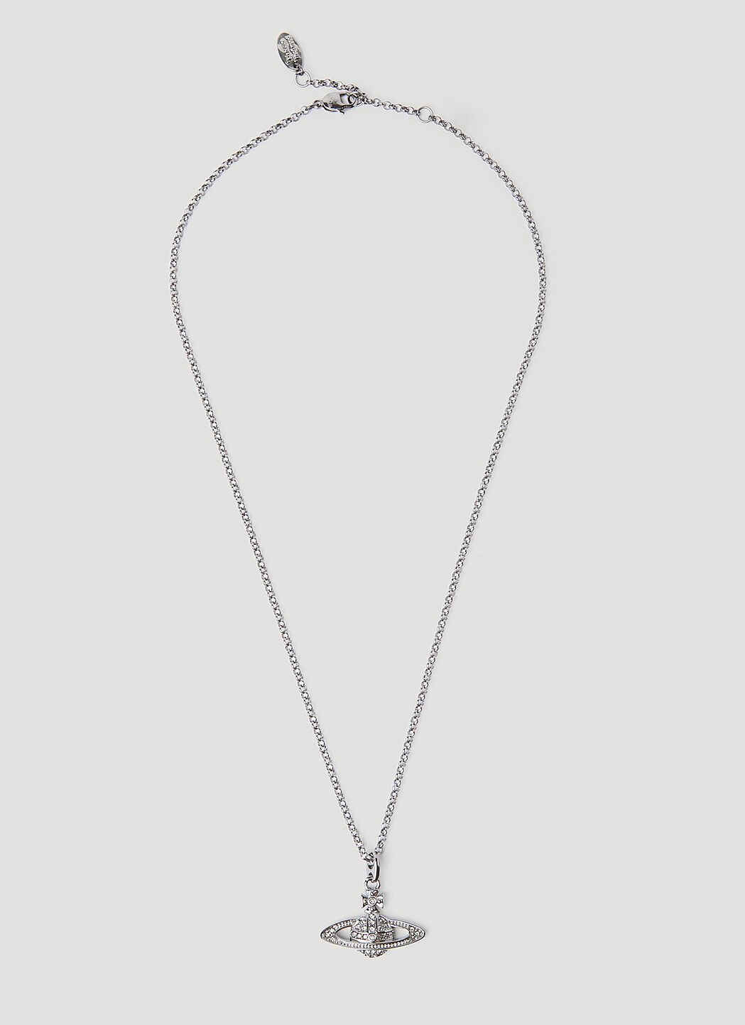Vivienne Westwood MINI BAS RELIEF UNISEX - Necklace -  cream/silver-coloured/off-white - Zalando.de