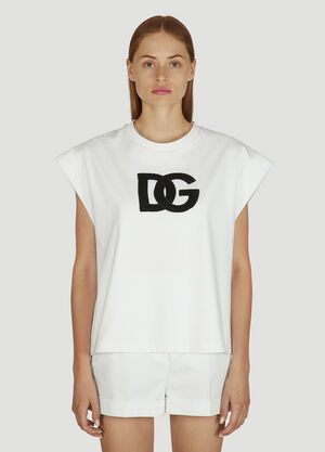 Gucci DG Logo T-Shirt 白色 guc0257007