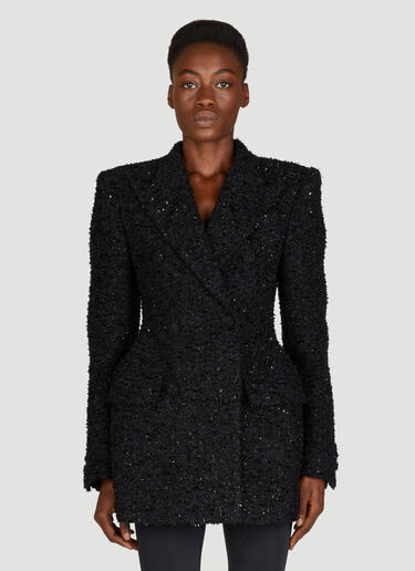 Balenciaga Hourglass Jacket Black bal0255004