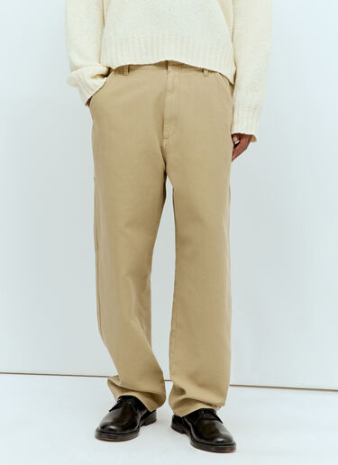 The Row Marlon Pants Beige row0156012