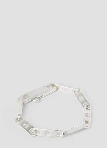 Rick Owens Chain Bracelet Silver ric0153042