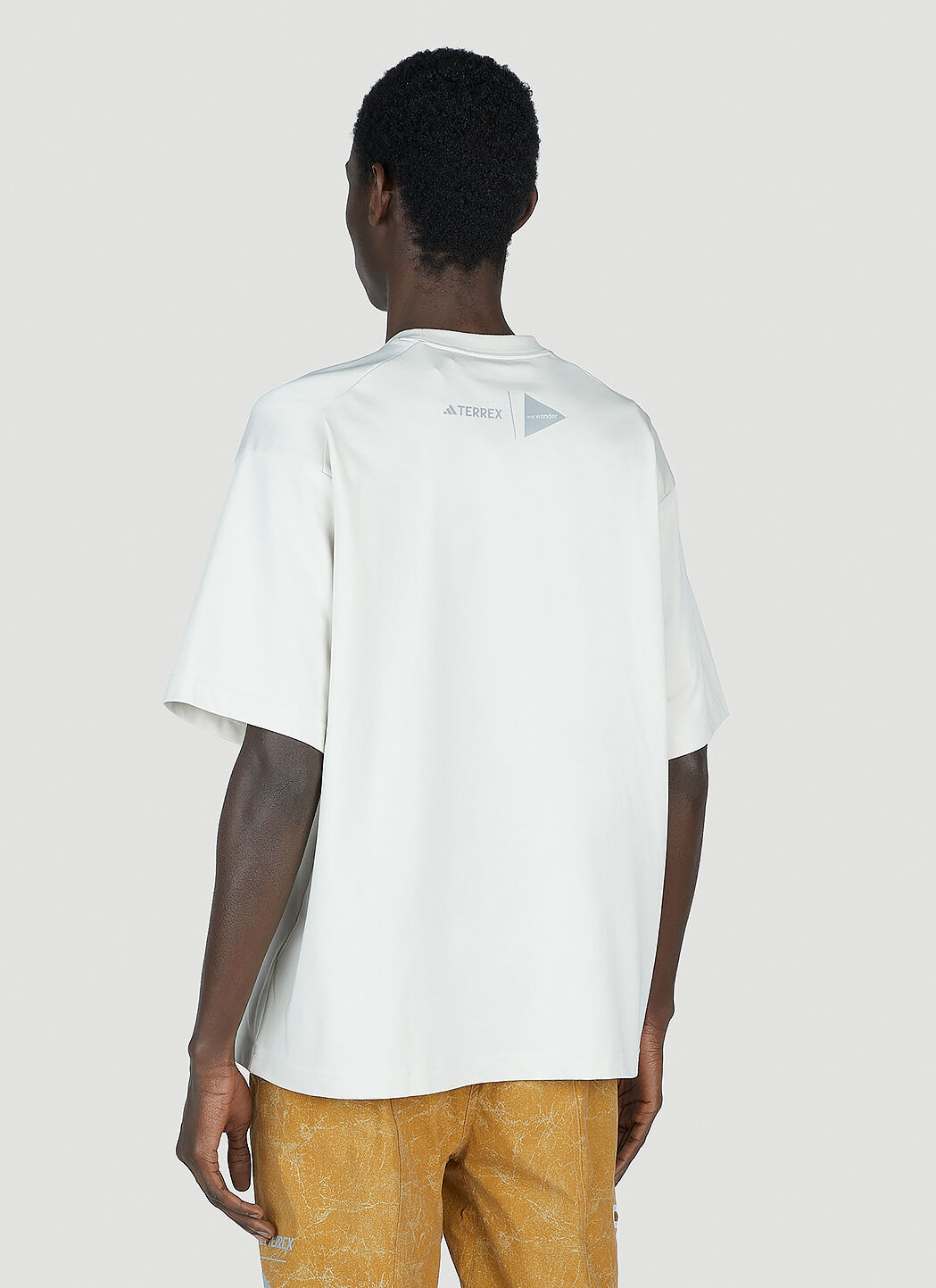 adidas Terrex x And Wander Graphic Print T-Shirt in White | LN-CC®