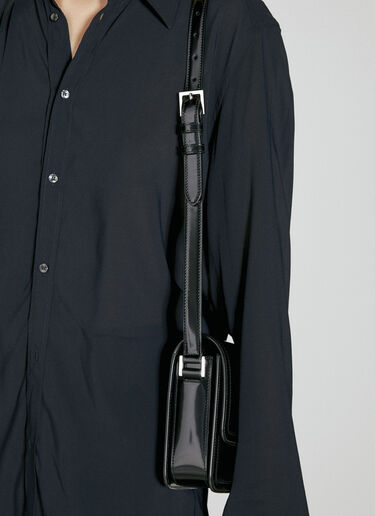 Saint Laurent Women's Solferino Medium Shoulder Bag in Black | LN-CC®
