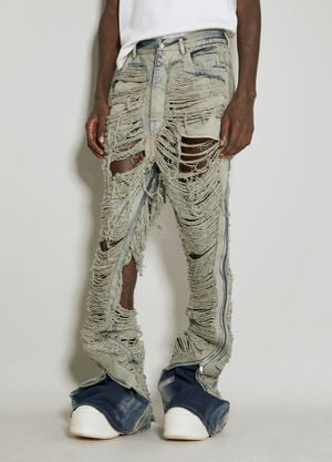 VETEMENTS Bolan Distressed Jeans Blue vet0356002
