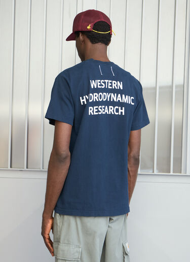 Western Hydrodynamic Research Worker T-Shirt Navy whr0156008