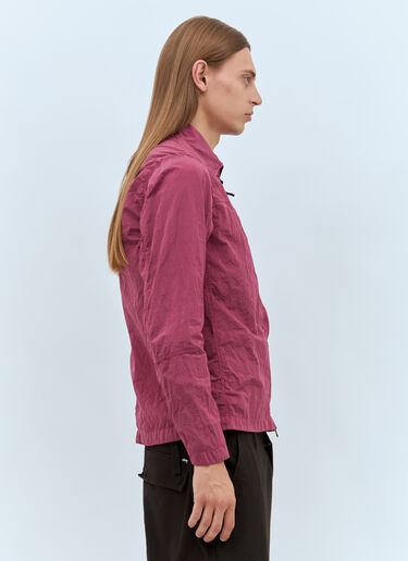 Stone Island Zip-Up Overshirt Pink sto0158031