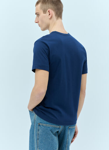 Comme Des Garçons PLAY 아이즈 티셔츠 블루 cpl0355016