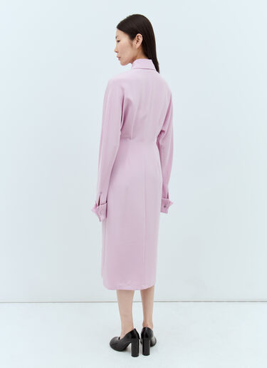 Sportmax 和服袖衬衫连衣裙 浅紫色 spx0257004