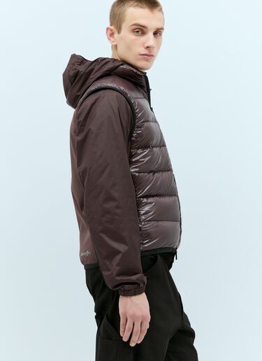 Moncler Grenoble Down Gilet Burgundy mog0157006