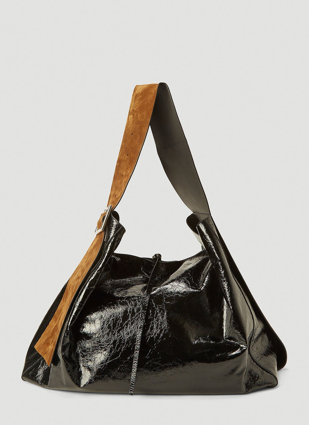 Medium nylon tote bag in black - Acne Studios | Mytheresa