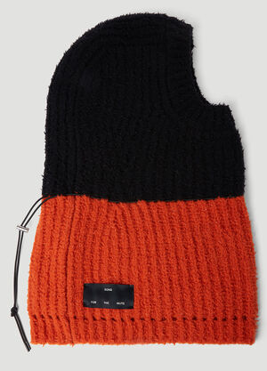 Song for the Mute Oversized Knitted Balaclava Multicolour sfm0156004