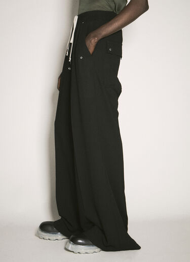 Rick Owens Wide Bella Pants Black ric0157014