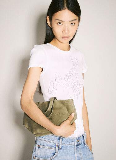 Alexander Wang Punch Small Tote Bag Khaki awg0257038