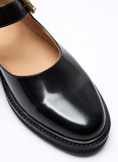 Thom Browne Buckle-Strap Shoes Black thb0157007