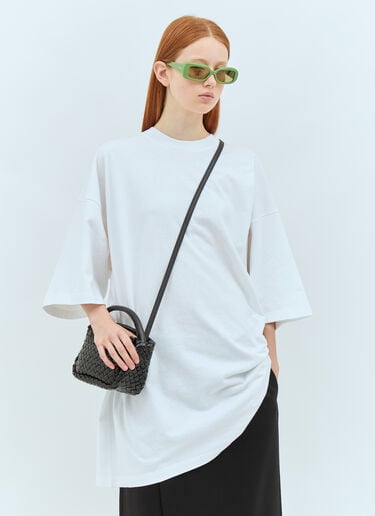 Jacquemus 레 뤼네트 카레 롱 선글라스 그린 jas0258002