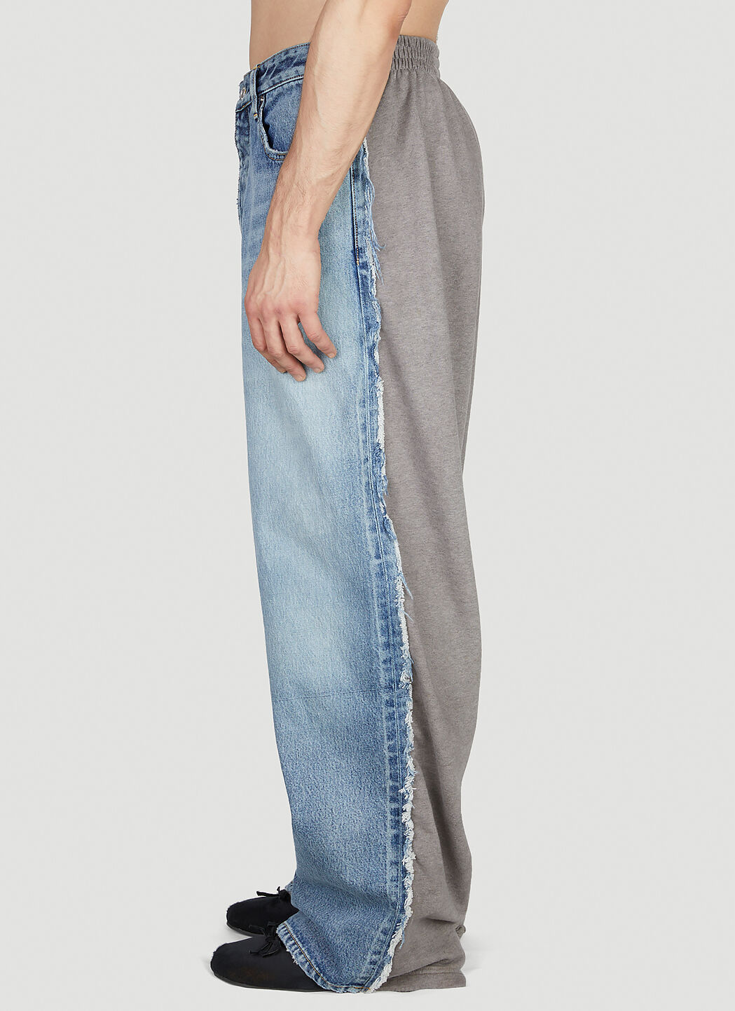 Shop Balenciaga Hybrid Baggy Pants