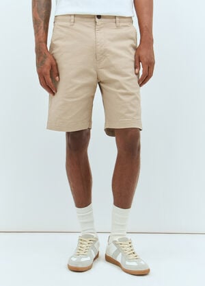 A BATHING APE® Ape Head One Point Chino Shorts Green aba0156005